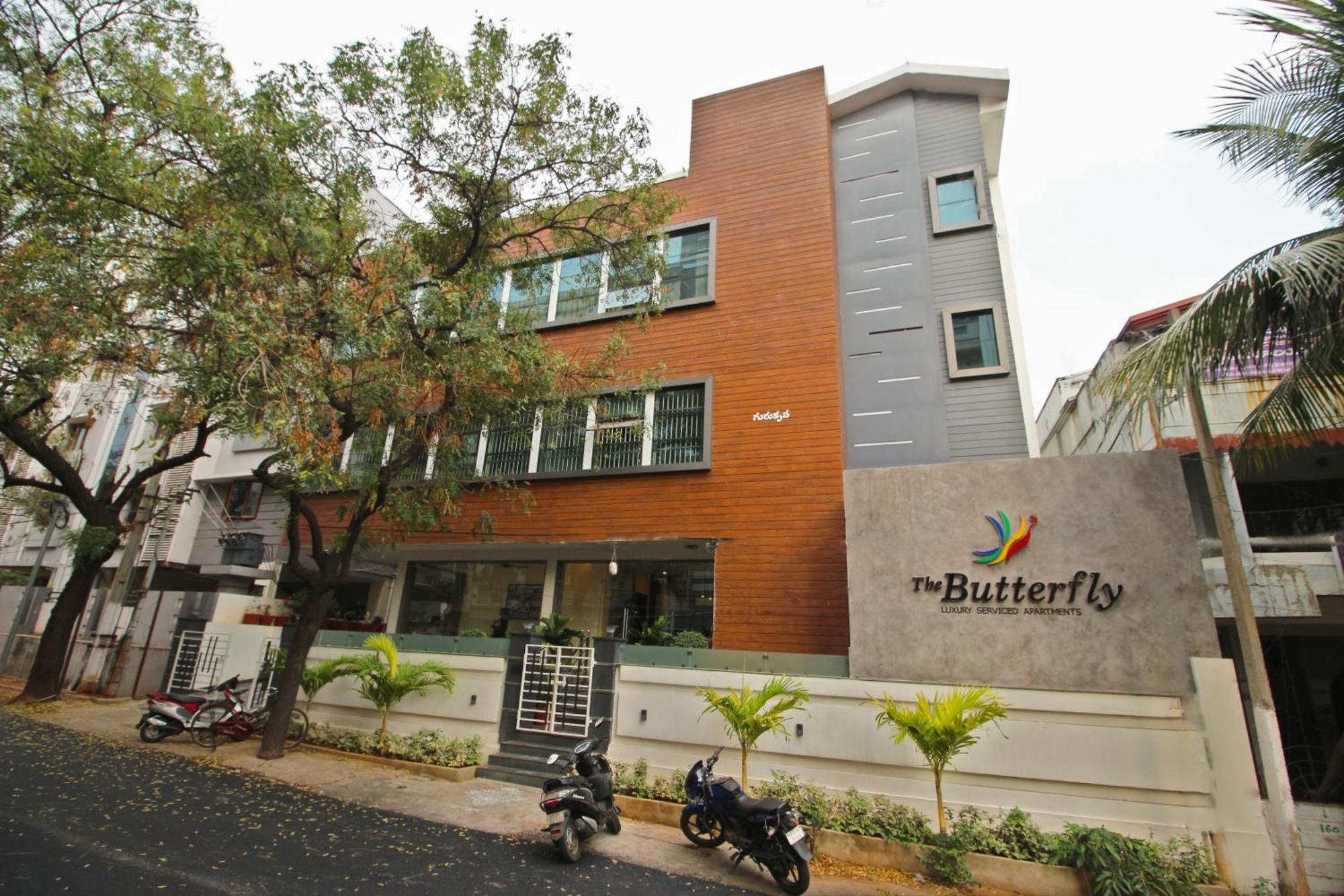 The Butterfly Luxury Serviced Apartments Visakhapatnam Bagian luar foto