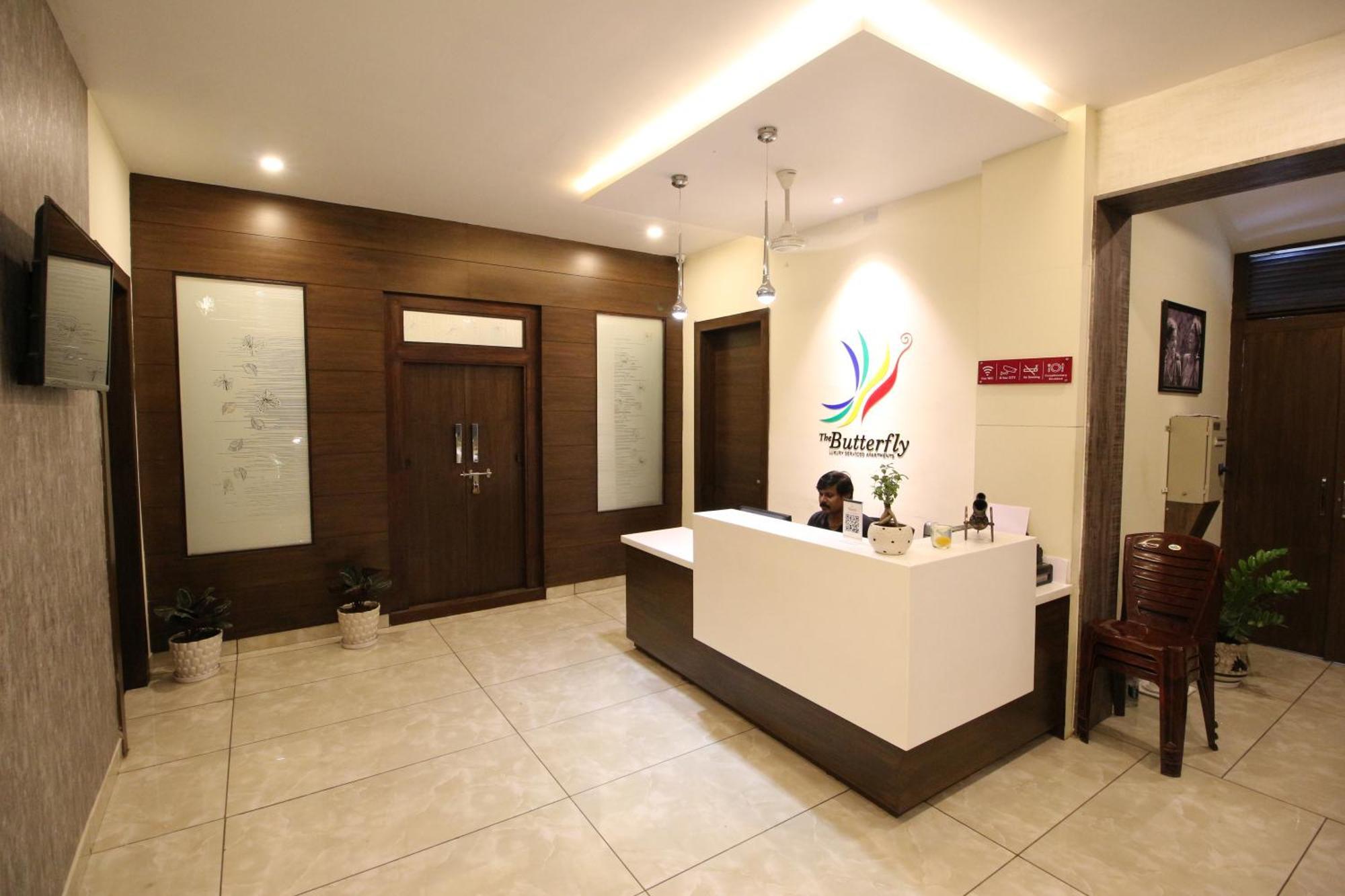 The Butterfly Luxury Serviced Apartments Visakhapatnam Bagian luar foto
